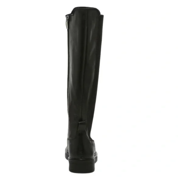 STEVE MADDEN • Black Karsten Riding Blackleat Boot Equestrian Includes Box - Picture 3 of 7